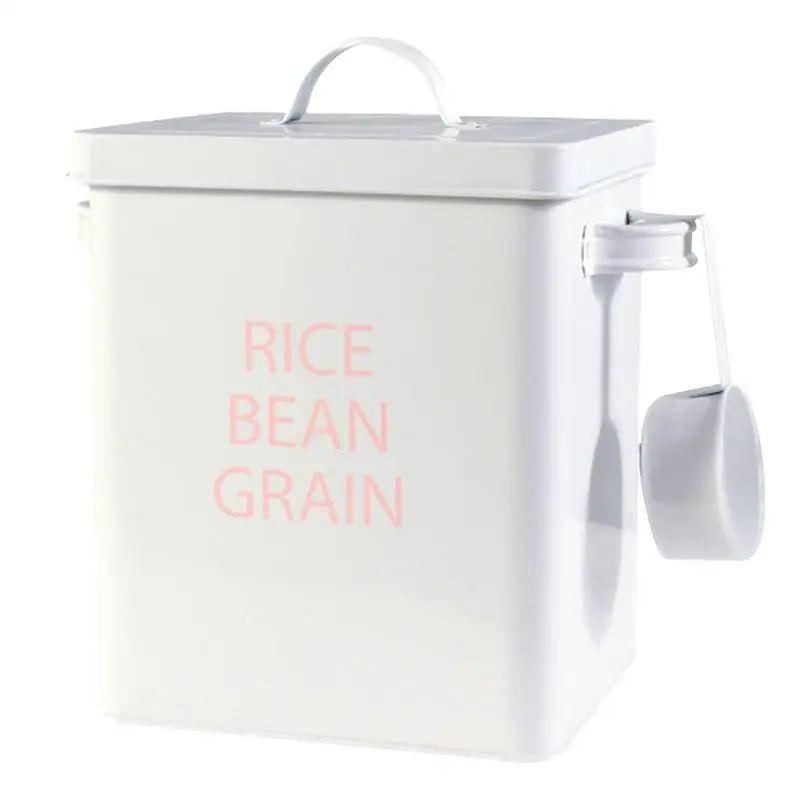 

6L Rice Bucket Multifunction Household Storage Cereal Box Kitchen Food Grain Rice Container Washing Powder Bucket