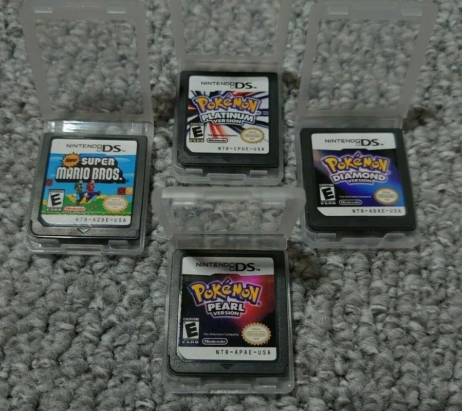 

Pokemon Game Card For 3DS DS Lite DSi NDS Diamond Pearl Platinum Mario