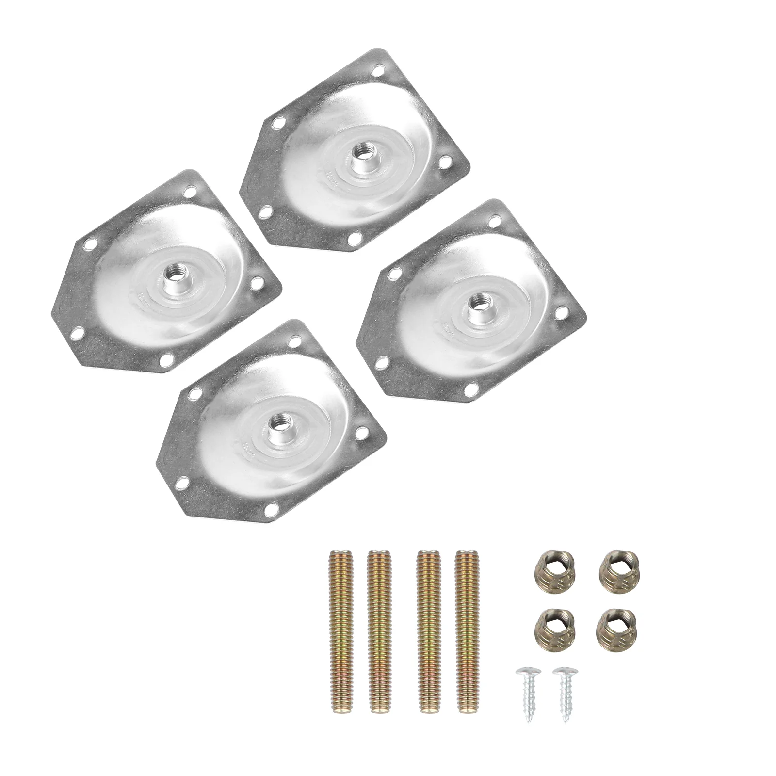 

Furniture Plate Fixing Plates Legs Mounting Seatsscrews Hanger Attachment Bolts Bracket T Homecouches Bed Cabinet Household