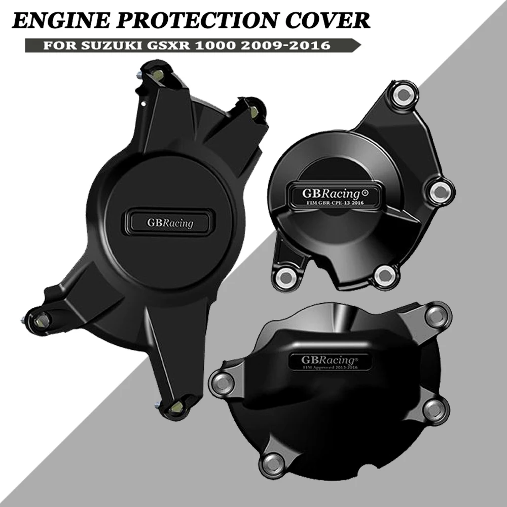

Motorcycle Engine Case Guard Protector Cover for GB Racing For Suzuki GSX-R1000 K9 2009 2010 2011 2012 2013 2014 2015 2016