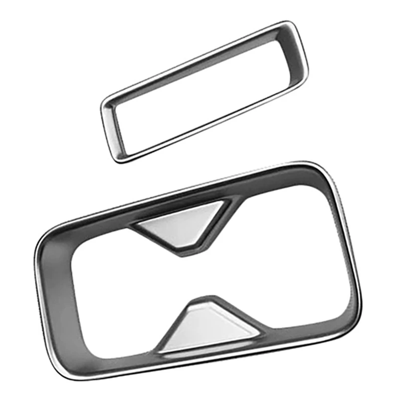 Автомобильная матовая Серебряная центральная консоль держатель стакана воды