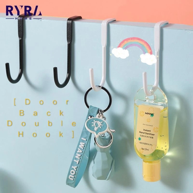 

Крючки S-образной формы, Многофункциональная вешалка для полотенец, дверной крючок из нержавеющей стали для шкафа, вешалка для хранения шля...