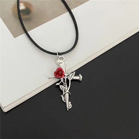 Серебряное ожерелье с крестом Sygune