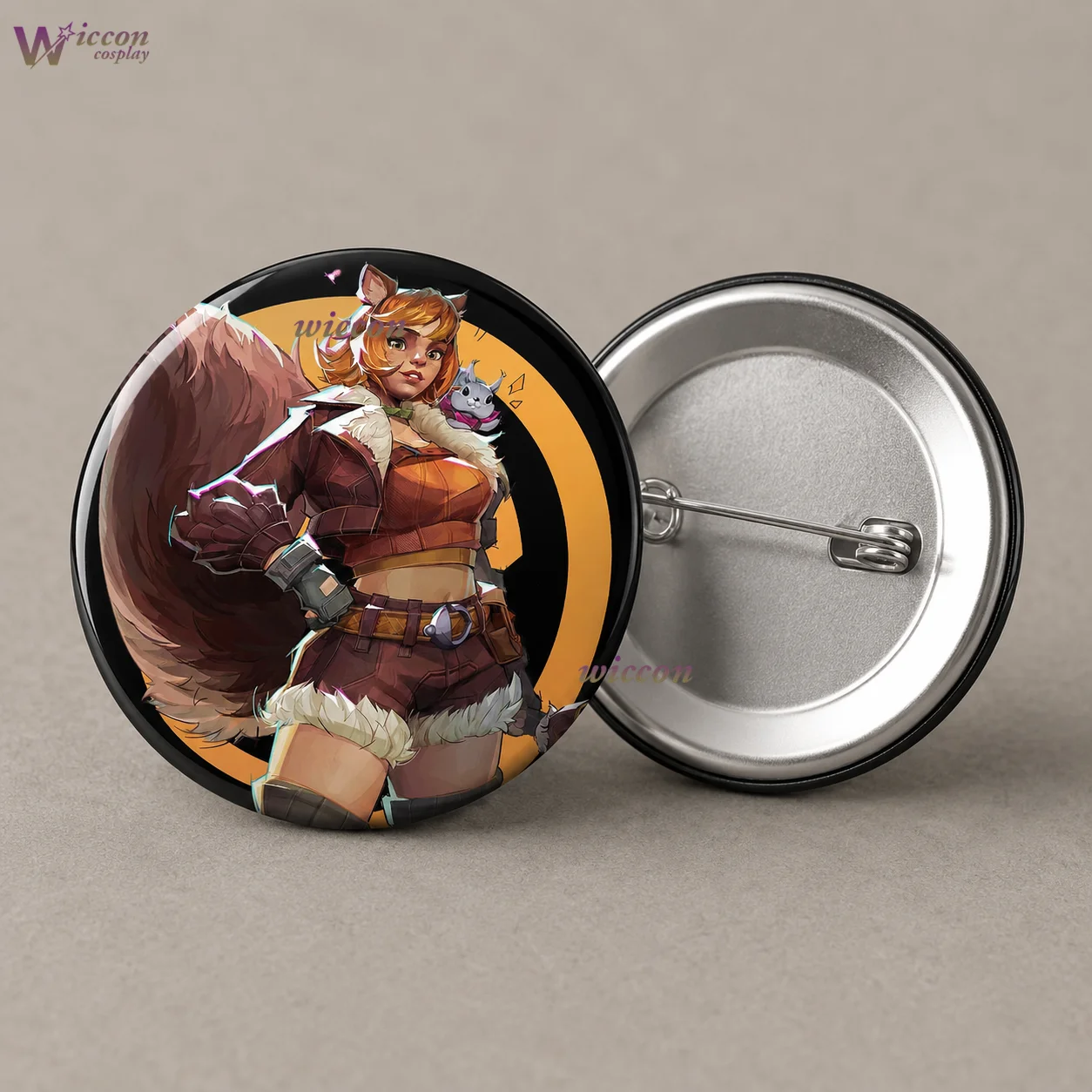 Фото Костюм для косплея KospLAY MV Rivals Squirrel Girl Doreen Green: комплект из искусственной кожи с хвостом, ушками и париком для женщин, для Хэллоуина, карнавала, игровых мероприятий №4