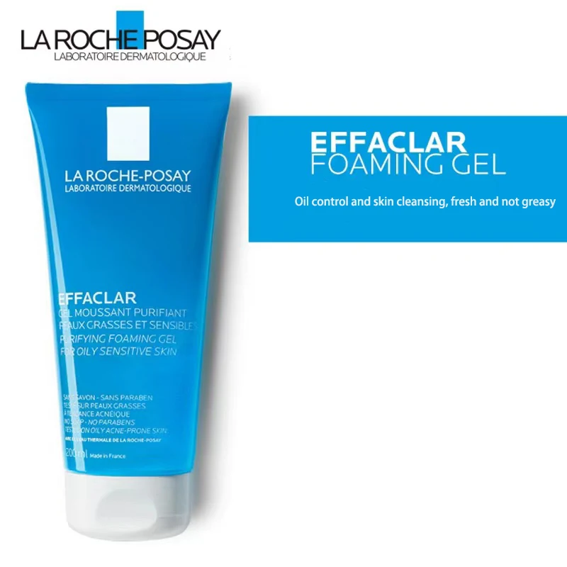 

La Roche Posay Foaming Gel Acne Removing&Oil Controlling Cleanser Foaming Salicylic Acid Facial Cleanser Moisture Replenishment