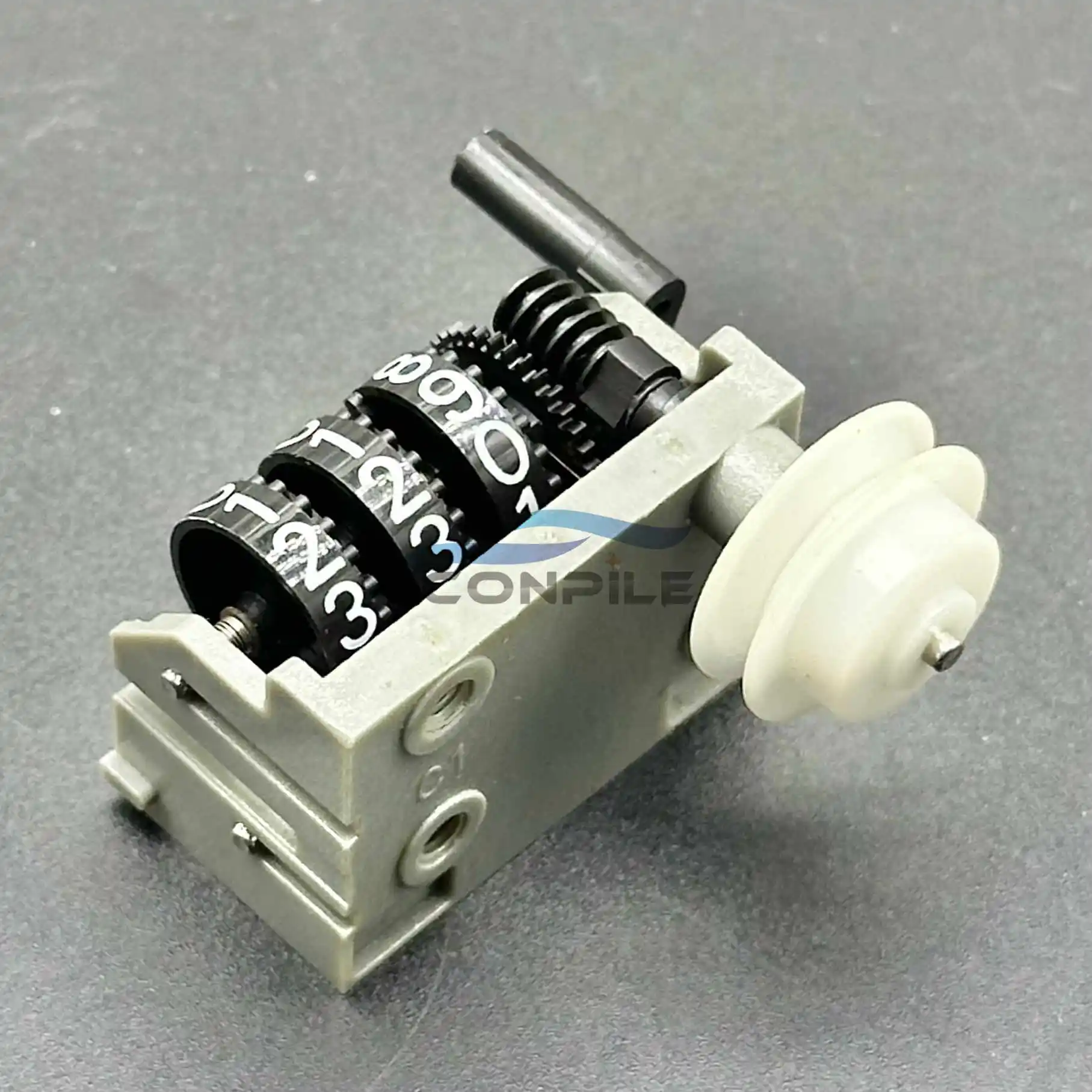 

1 шт. для Contec 8080, счетчик магнитофона, трехпозиционный счетчик с круглой ручкой