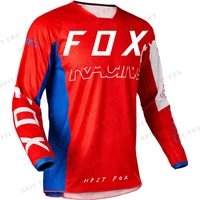 motorcycle mountain bike team downhill jersey mtb offroad dh mx bicycle locomotive shirt cross country mountain bike hpit fox