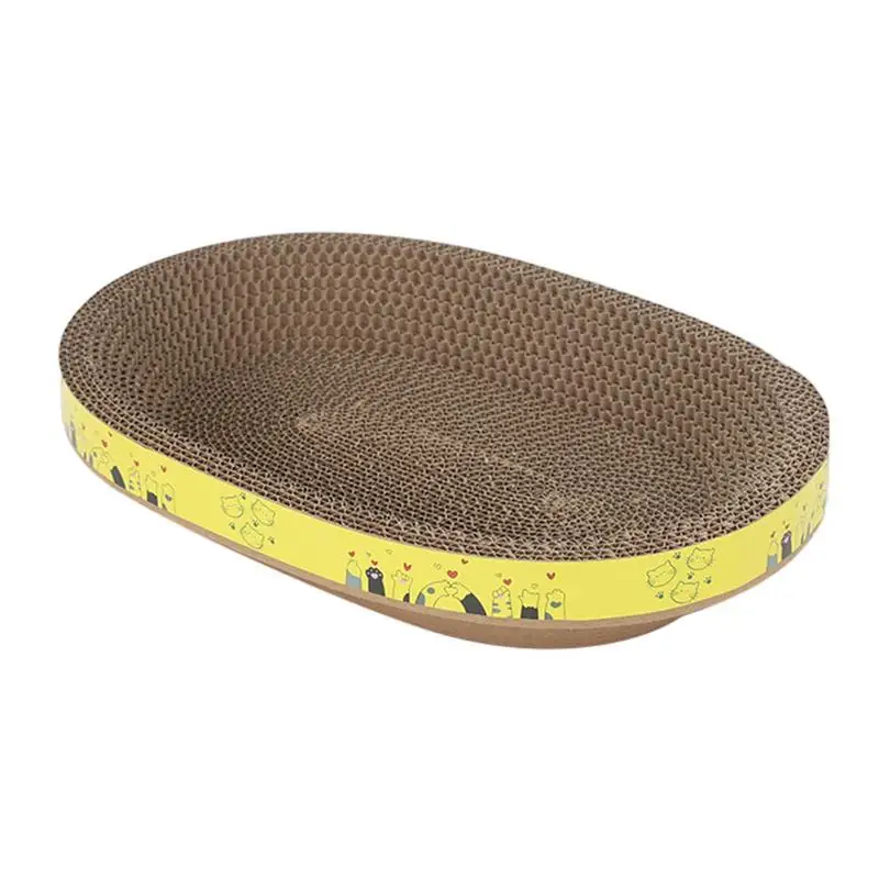 

Круглая искусственная бумага для кошек, гофрированные бумажные прокладки для тренировки, шлифовки когтей и игры для котят, кошек, товары для домашних животных