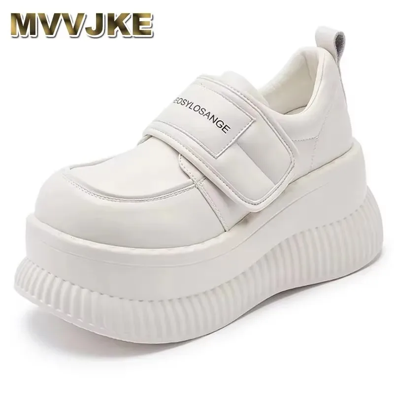 Новинка 2023 8 5 см весенняя обувь из микрофибры женские удобные резиновые мокасины