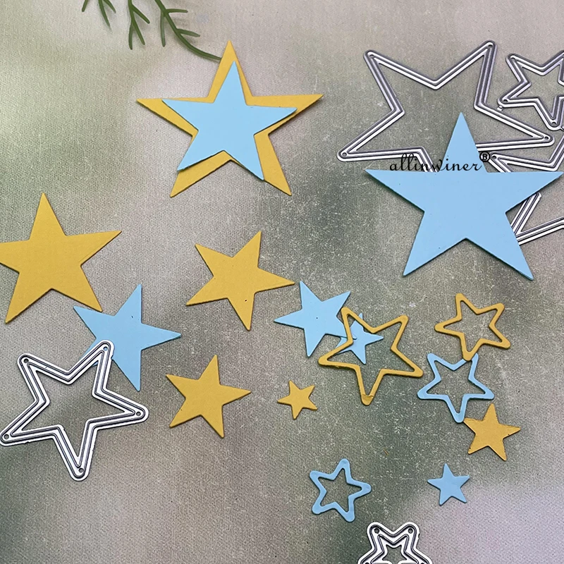 

New Star decoration DIY Craft Metal Cutting Die Scrapbook Embossed Paper Card Album Craft Template Stencil Dies