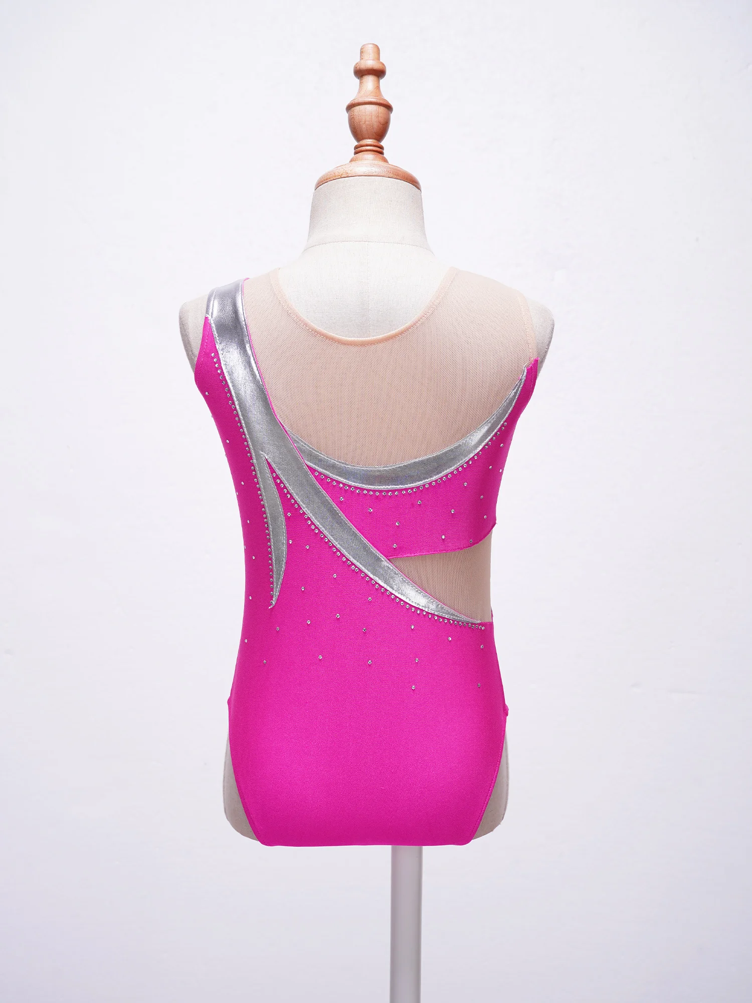 Детский комбинезон для девочек гимнастический спортивный комплект трико танцев