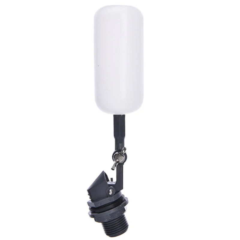 

Пластиковый поплавковый шаровой клапан 15 см, отключение, 1/2 дюйма, автоматическое заполнение корма, аквариум, клапан увлажнителя воды