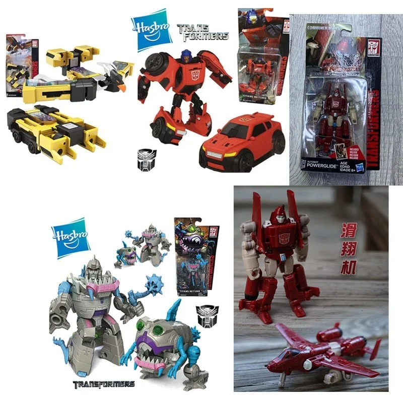 

hasbro Transformers Genuine IDW Commander-level G Series Brawn Powerglide Gnaw Roadburn Buzzsaw Laserbeak Cliffjumper Robot Toy