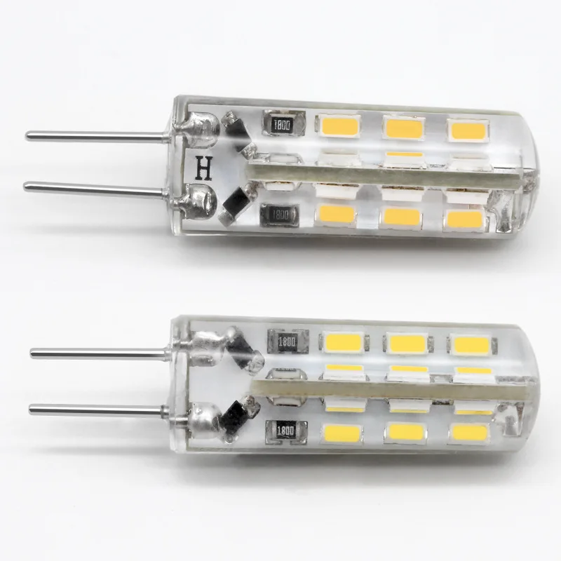 

10pcs G4 LED Bulb Lamp High Power 6W SMD2835 3014 DC 12V White/Warm White Light replace Halogen Spotlight Chandelier