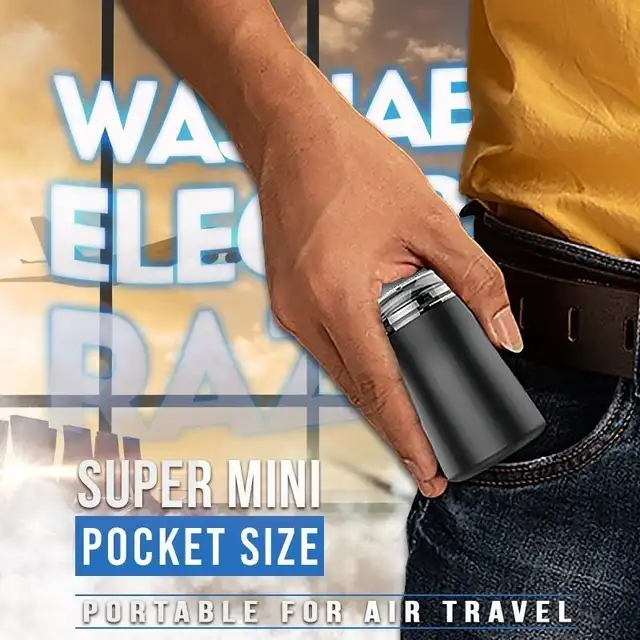 Pocket Size Washable Electric Razor Electric Shaver Rechargeable Shaving Machine 6