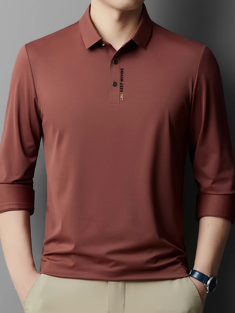 Новинка 2023 Мужская футболка из ледяного шелка Высококачественная свинцовая