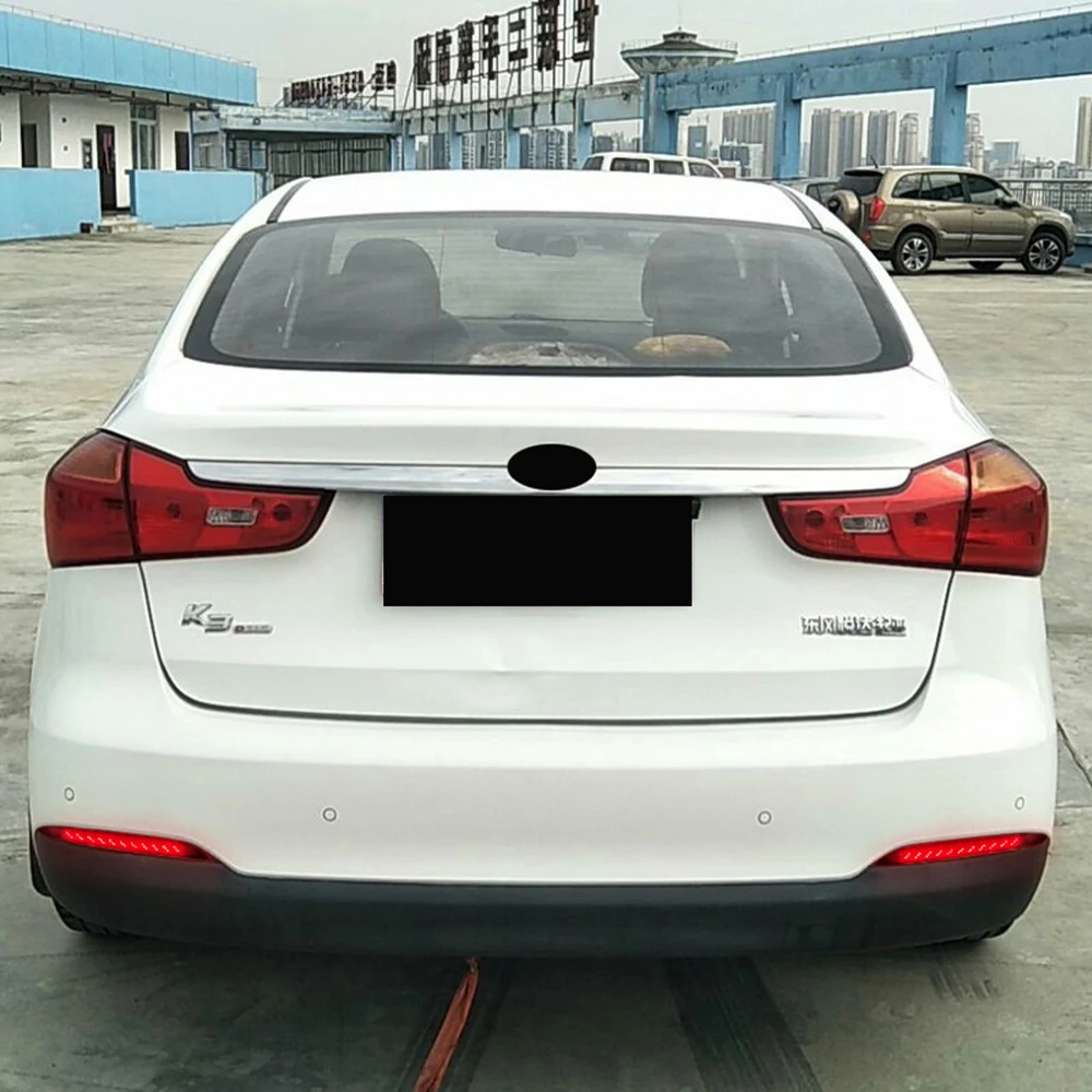 2 шт. Автомобильные светодиодные лампы для заднего бампера Kia K3 Cerato Forte 2012 2013 2014 2015