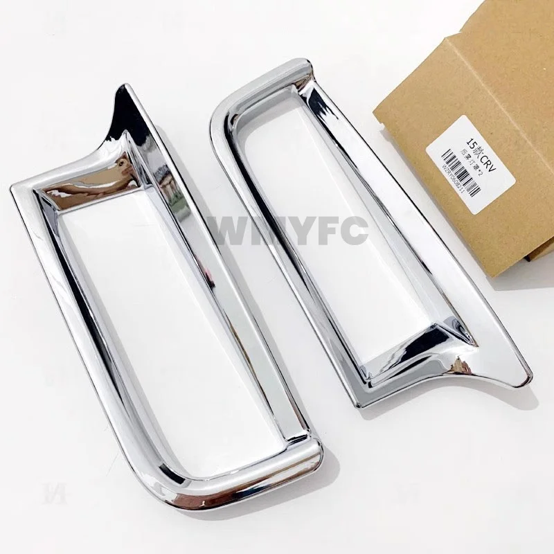 

Автомобильный Стайлинг для Honda CR-V 2012 2013 2014 2015 2016, ABS хромированный задний + передний противотуманный фонарь, накладка, автомобильный Стайлинг