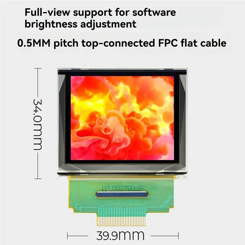 N34R-1,69-дюймовый цветной OLED-дисплей с разрешением 262K, 30-контактный интерфейс, драйвер PM SSD1333, поддержка SPII2CParallel, 160X128 RGB (art.: 3920dc6912282) - 3920dc6912282