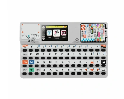 M5 Stack Card Putter Stamps 3 microcontroller 56-key keyboard card computer