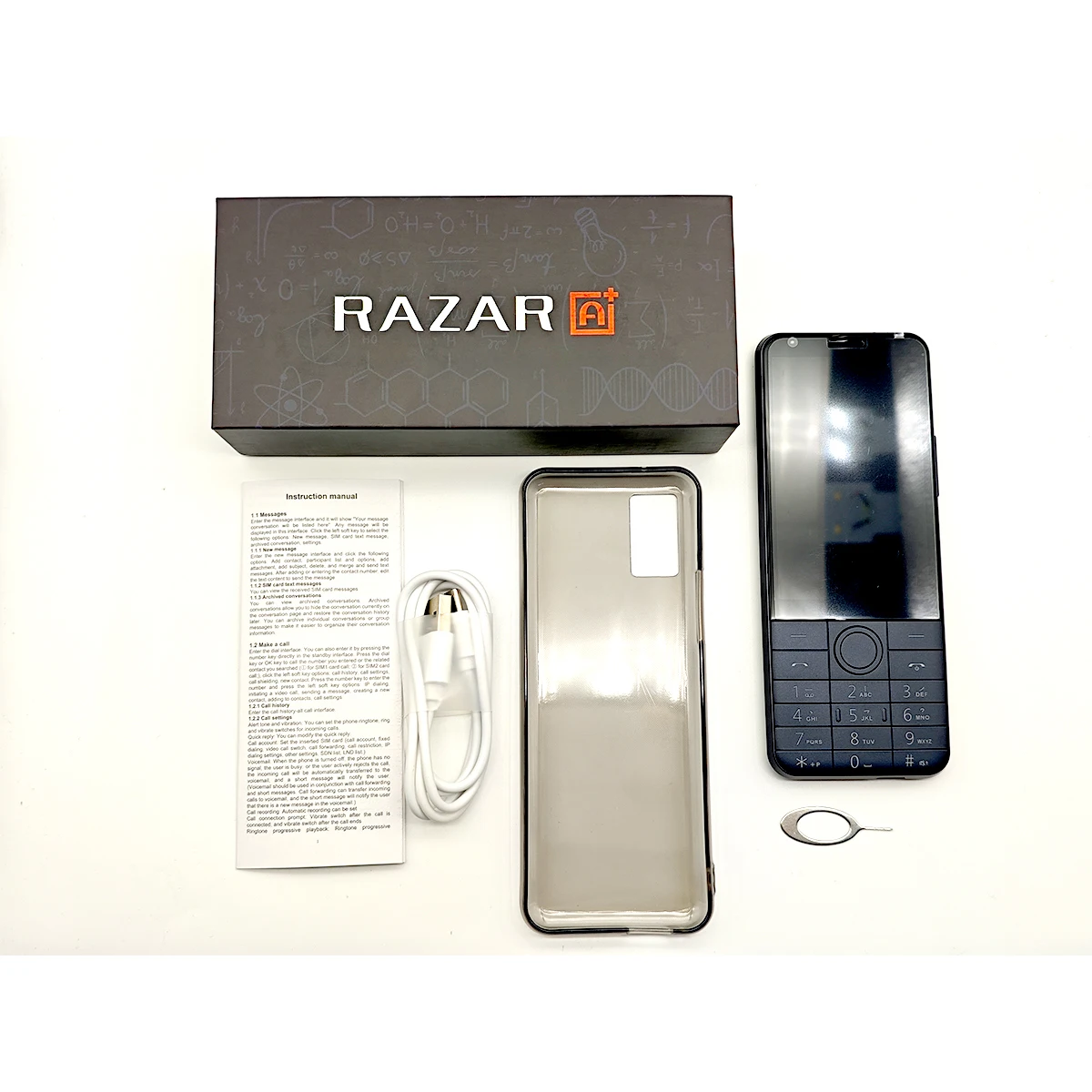DOOV F27 Android 14 Телефон с двумя SIM-картами, 3.58-дюймовый экран, MT6765, камера, Google Play, 4 ГБ ОЗУ, 64 ГБ памяти, Bluetooth, сенсорный экран, клавиатура, мобильный телефон. (art.: 3920dc1fdee63) - 3920dc1fdee63