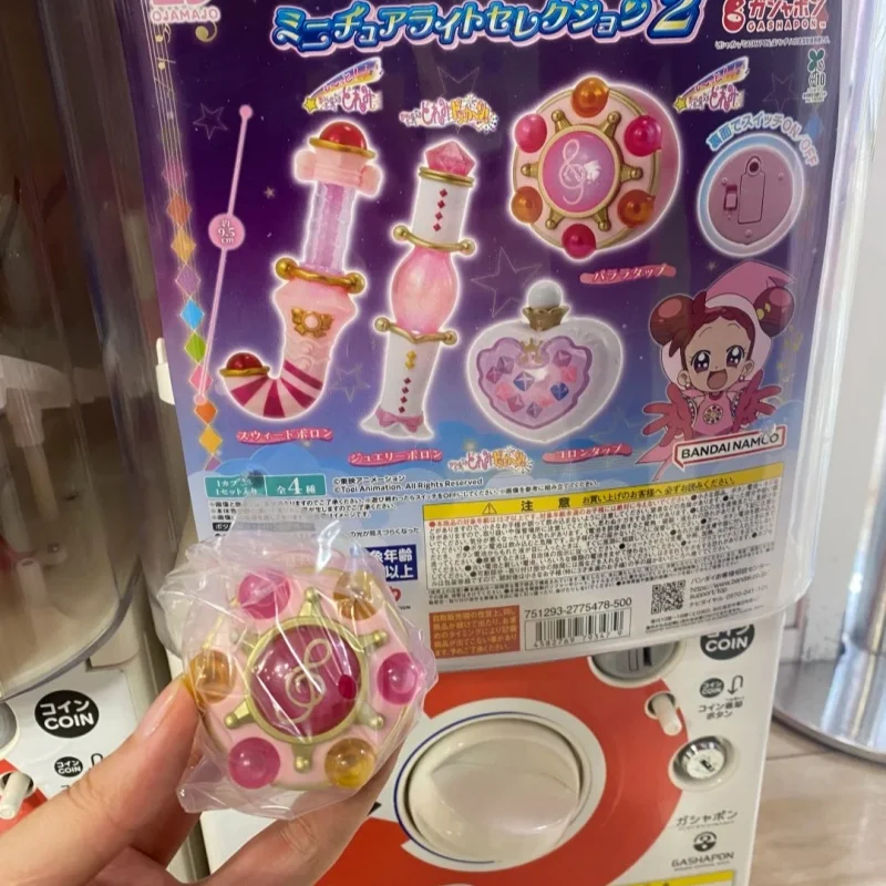 Фото Magic Wand Bandai Ojamajo Doremi — коллекционная палочка Porun Light-Up Transformation Gashapon (в наличии) №4