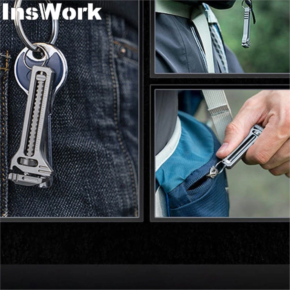 Титановый сплав миниатюрный гаечный ключ металлический калибр инструмент для