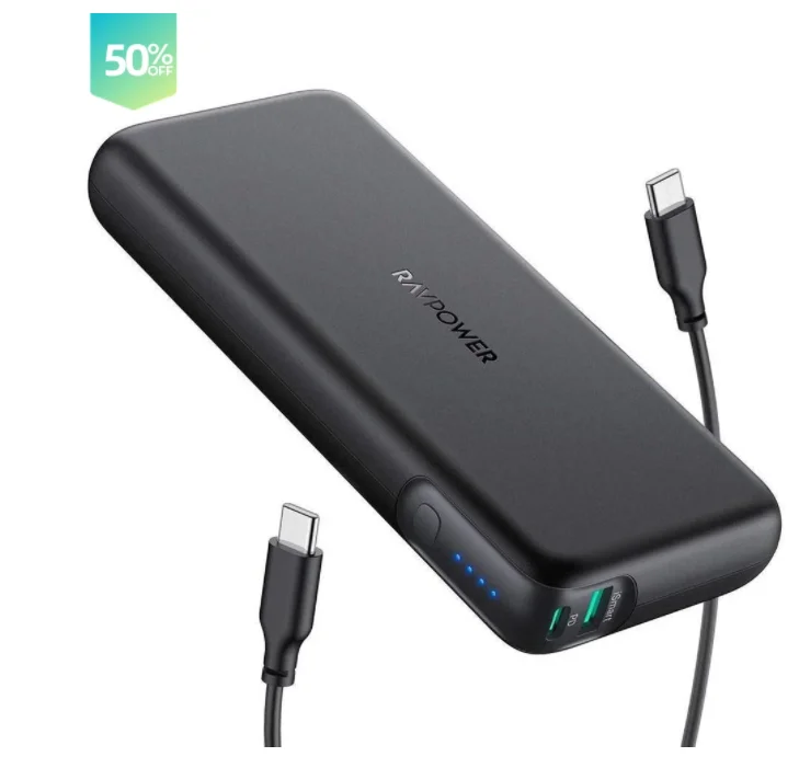 

PD 20000mAh 60W Portable Charger 2-Port Power Bank