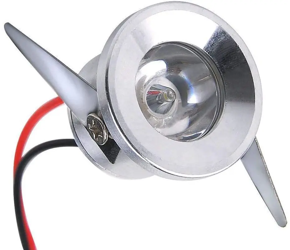 

mini spot 3w AC12v24v silver led light with 300luminous hight brightness 5 years warranty time