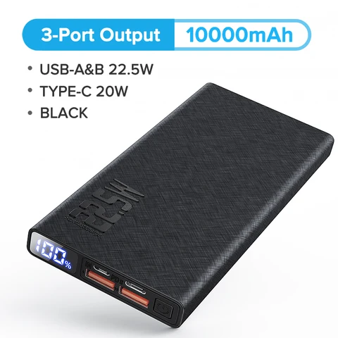 QOOVI Power Bank 20000 мАч Портативный PD 20 Вт Быстрая зарядка Poverbank Внешний аккумулятор для мобильного телефона Powerbank для iPhone 13 Xiaomi