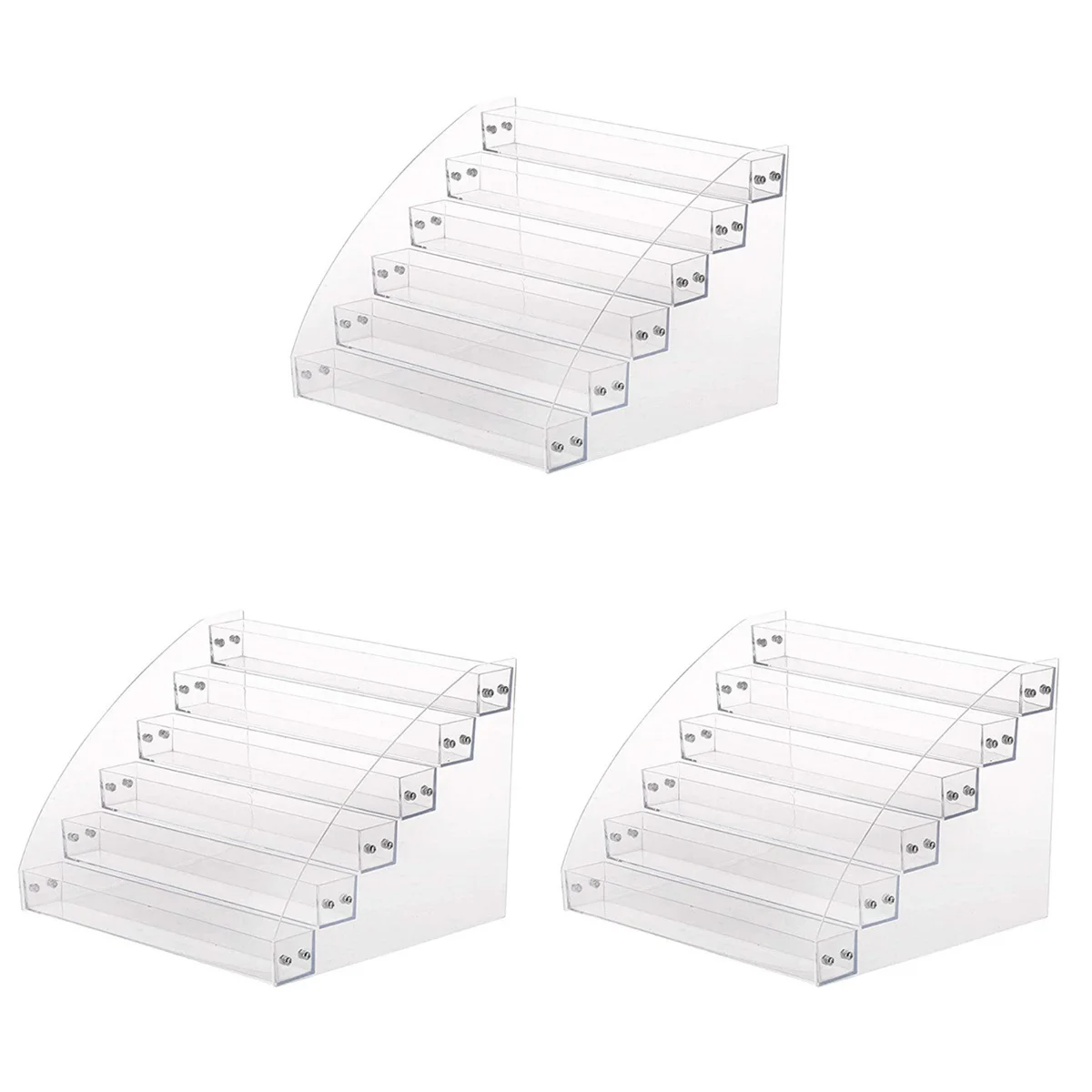 

Акриловый держатель для лака для ногтей, 3 шт.