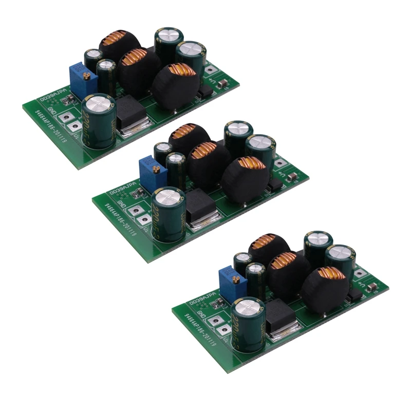 

3X 20W +- 5V-24V Positive & Negative Dual Output Power Supply DC DC Step-Up Boost-Buck Converter Module(No Terminal)