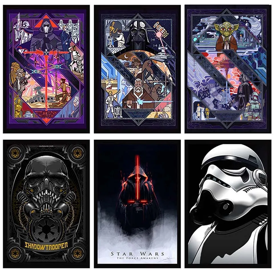 

5D Diamond Painting Disney Star Wars The Force Awakens full round diamond Embroidery Hobby Cross Stitch Mosaic art Home Decor