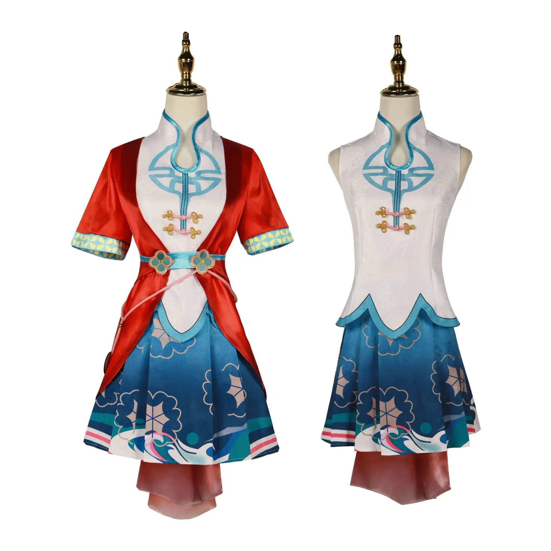 Xishi Cosplay Costume Game Honor of Kings Linglong Chinese Style Outfits Glory Suit Halloween Carnival Party Uniform Women