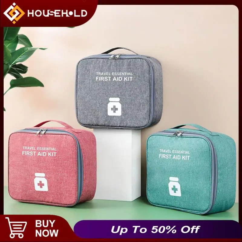 

Portable Medicine Storage Bag Emergency Outdoor Travel First Aid Kit Mini Storage Bag Organization Storage Camping Medicine Bags