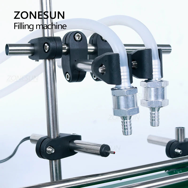 ZONESUN ZS-DPYT200L 1 2 м конвейерная лента автоматическая машина для розлива воды сока