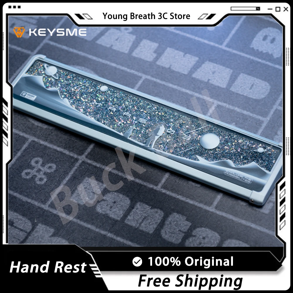 Клавиатура Механическая Keysme Mars03 подлокотник из алюминиевого сплава/силикагель