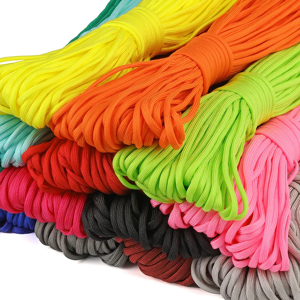 

10meter Paracord Bracelet Rope Colorful Paracord 550 Cord for Jewelry Making Friendship Bracelets Gifts DIY Kids Crafts Supplies