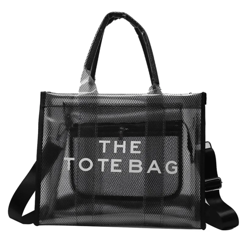 

Designer Tote Bags Luxury Transparent Shoulder Bag for Women Shopping Handbag Purses Classic Lady Top Handle Crossbody Bags