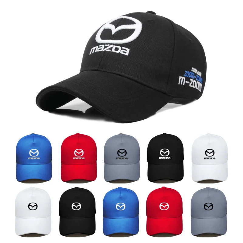 Регулируемая бейсболка для Mazda Кепка с надписью мужчин и женщин защитой от солнца