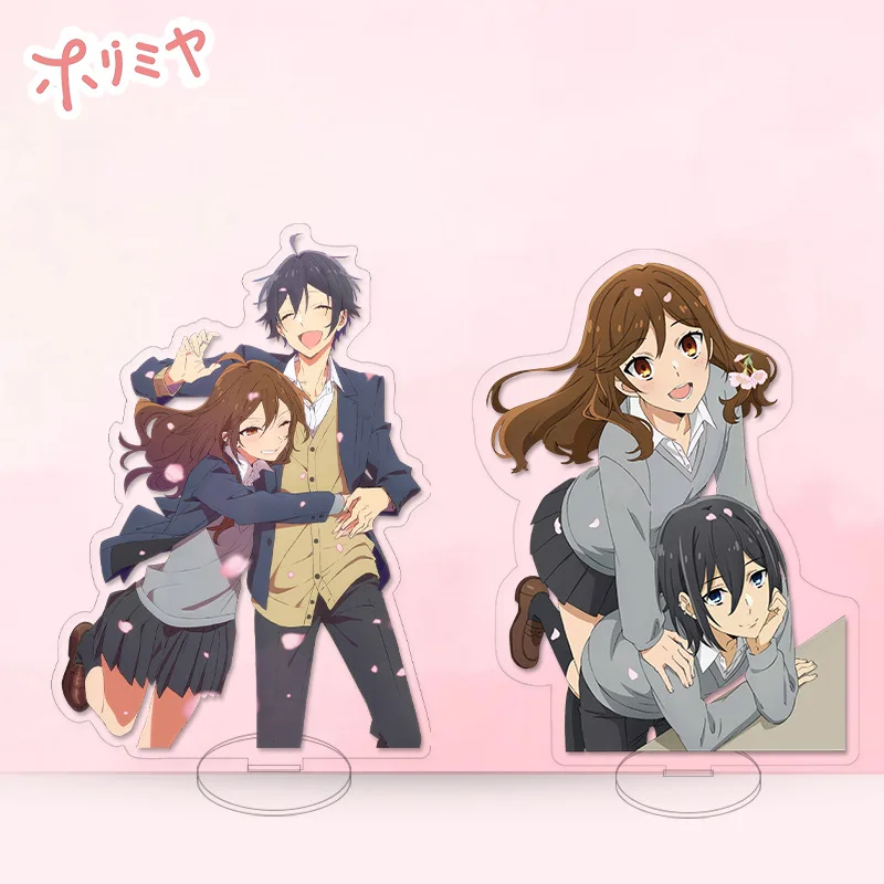 Японское аниме Horimiya акриловая модель на подставке Plate коллекция брелоков Miyamura Izumi Hori Kyoko фигурка стоячий стол Декор Косплей