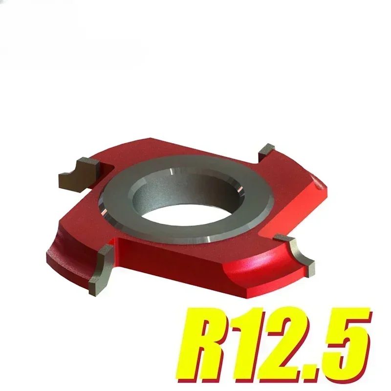 Индивидуальные 4-зубые 6-зубчатые фрезы для резки древесины с вогнутым радиусом 1/4