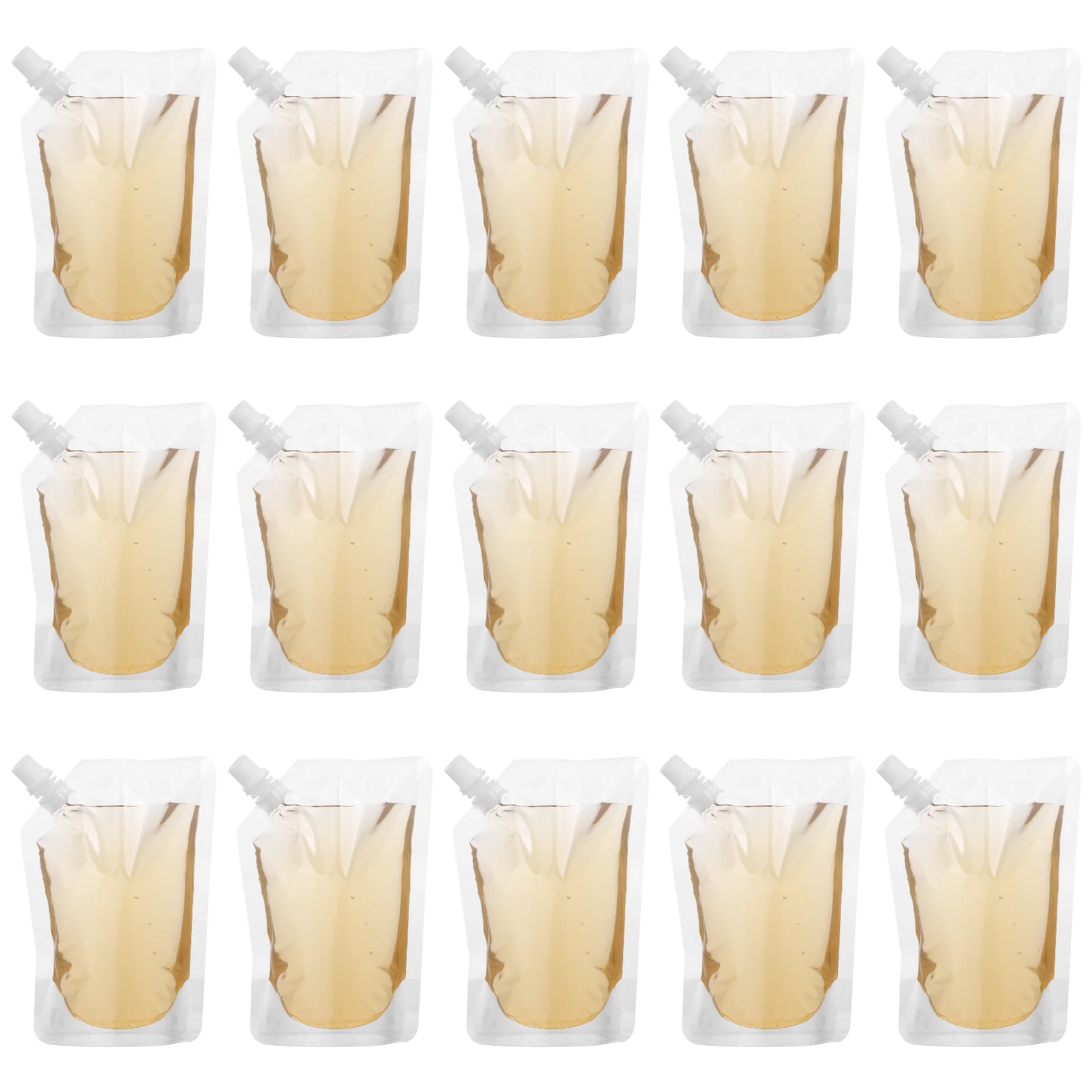 

Pouches Flask Drink Flasks Beverage Drinking Travel Pouch Clear Large Drinks Plastic Stand Reusable Adults Transparent Liquid Up