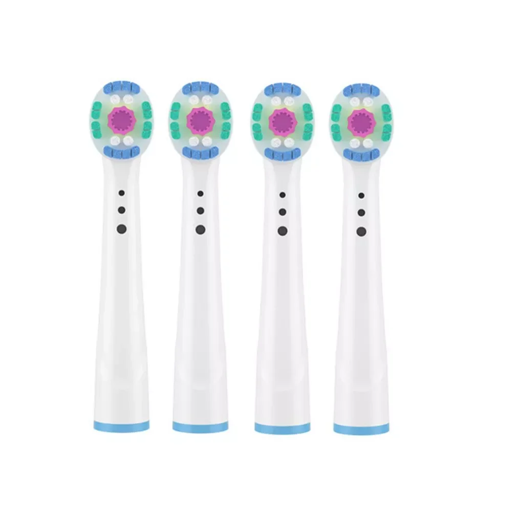 

4pcs/lot Electric Toothbrush Replacement Head Soft Bristles Head For Oralb Rotary Toothbrush Tooth Cleaner Brush Head