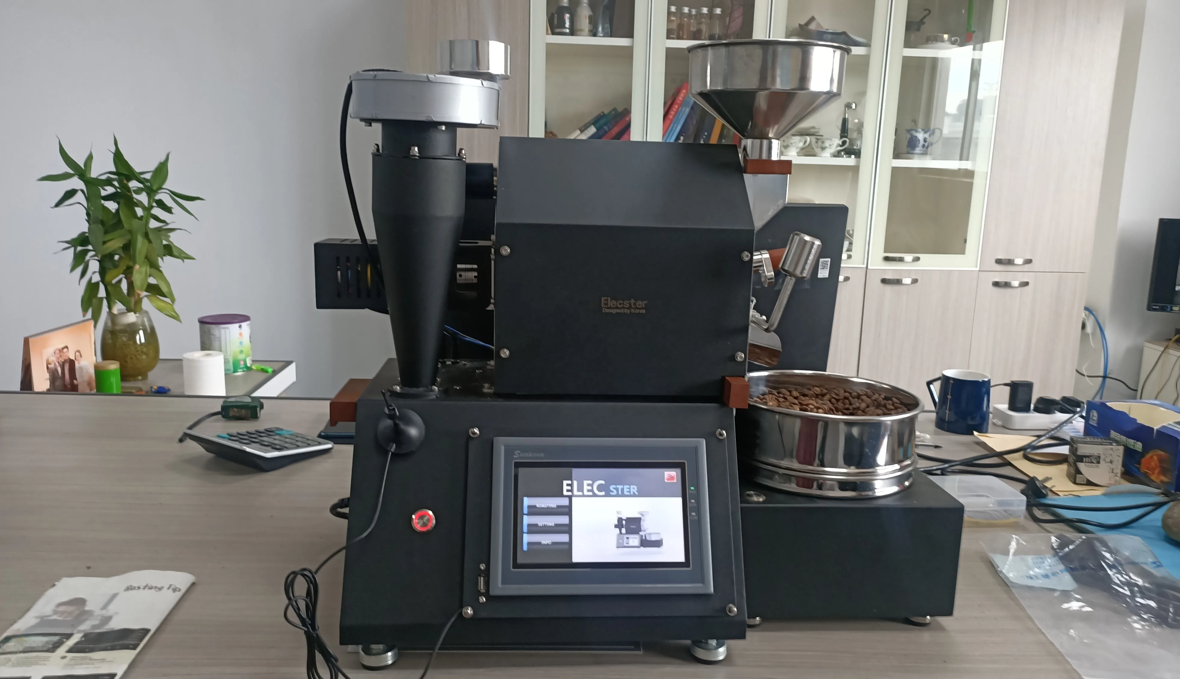 

Yoshan Golden Home Sample Coffee Bean Roaster Used Price Giesen 500g 1kg Machine for Sale