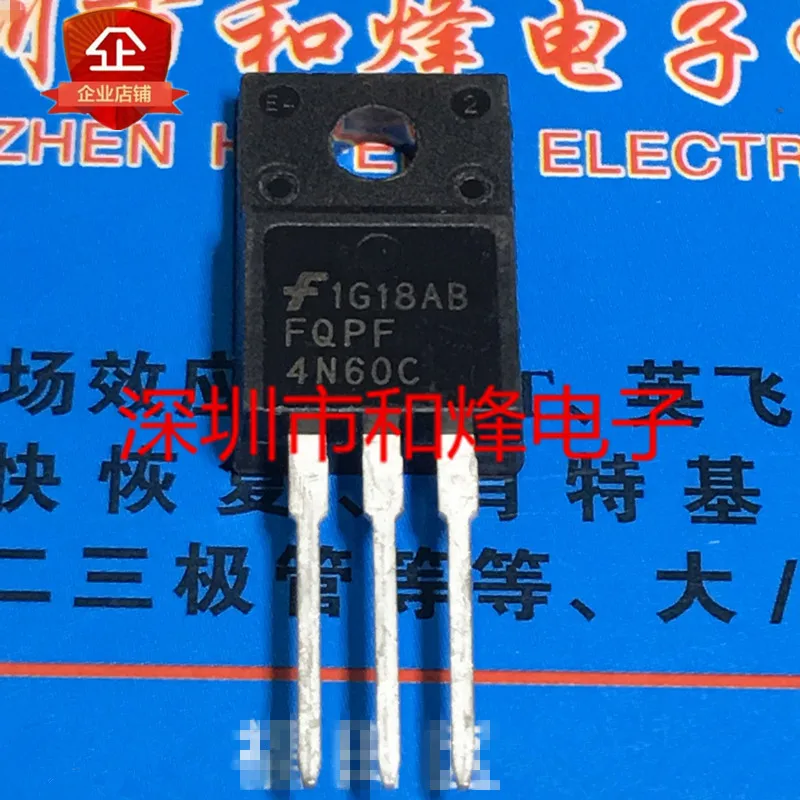 

5 шт.-10 шт. FQPF4N60C TO-220F 2.6A 600V Новый и оригинальный в наличии