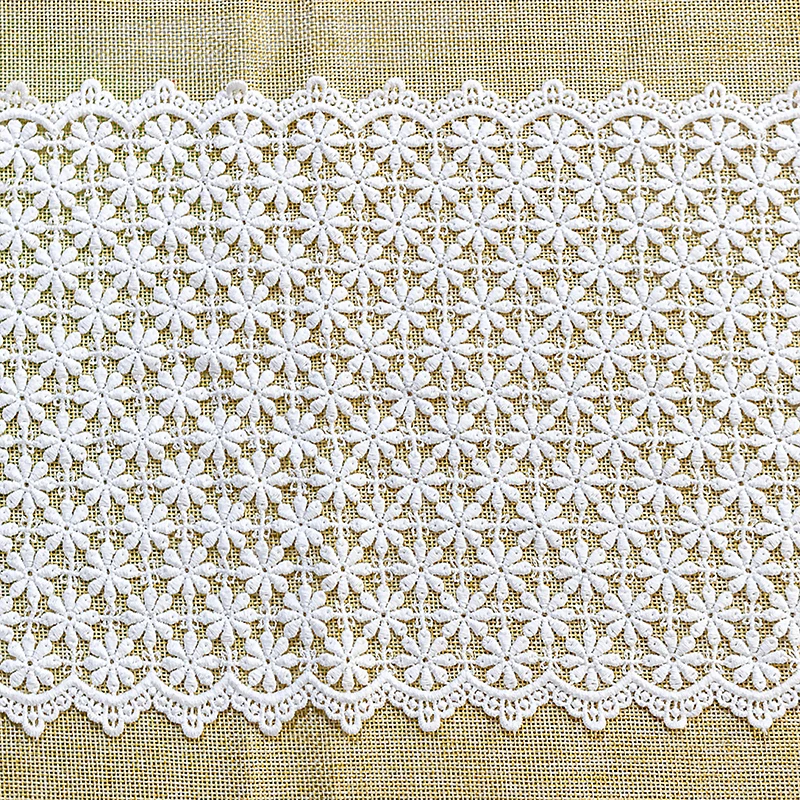 Новый стиль 21 см ширина 1 ярд/упаковка водорастворимое кружево Цветочная отделка