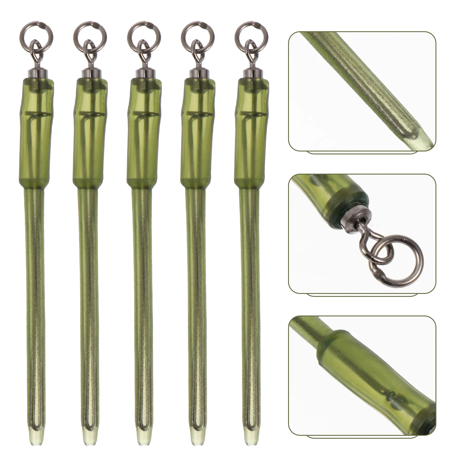 

10pcs Fishing Swivel Prime Sturdy Rolling Ring Fishing Swivel for Outdoor Fishing Fishing accessories