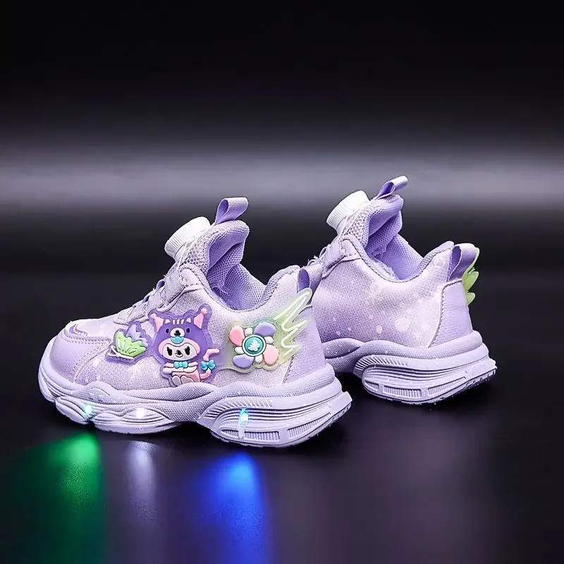 Sanrio Kuromi с легкими кроссовками героями мультфильмов для девочек новые легкие