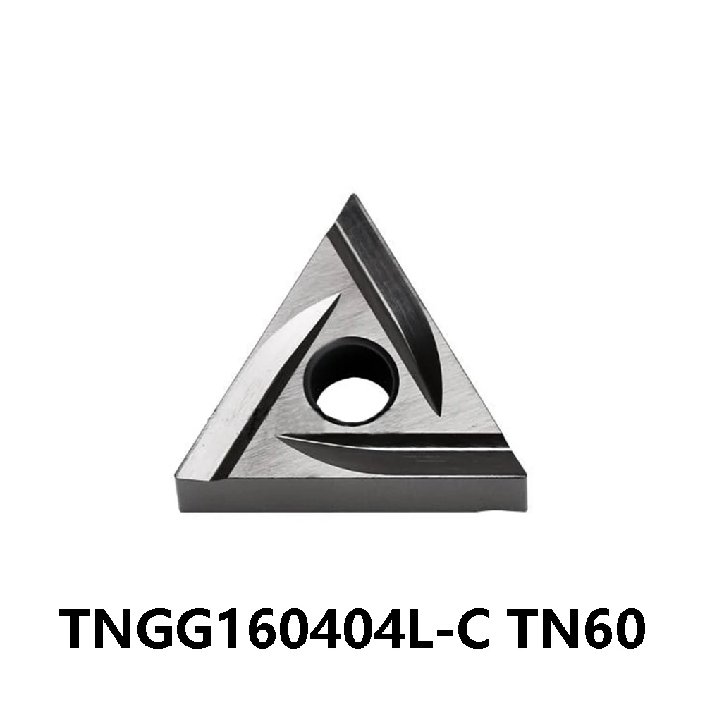Оригинальный TNGG 160404 R-C L-C TN60 Твердосплавные вставки Токарные инструменты ТНГГ1604